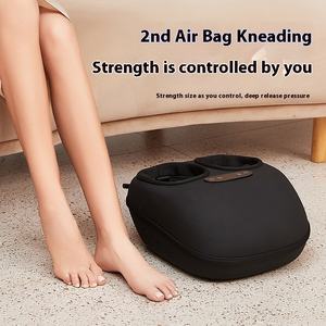 All'ingrosso elettrico Airbag massaggiatore del piede con terapia termica pressione onda d'aria terapia per gambe e piedi design suola - Product Image 4