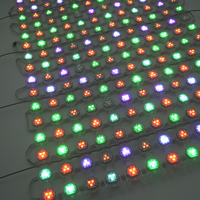 Source de lumière ponctuelle miniature RVB programmable, étanche et haute luminosité pour l'éclairage extérieur des toits et façades d'hôtels
