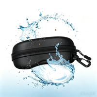 Étui de rangement rigide en EVA pour lunettes de soleil, étanche, portable, avec fermeture éclair, pour le sport, les voyages et la randonnée (vente en gros)