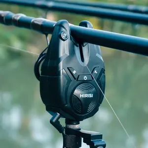 <span class=keywords><strong>Set</strong></span> di Avvisatori Acustici da Carpfishing Impermeabili Hirisi, Allarme Wireless 1+4 S9, Indicatore di Abboccata e Accessori da Pesca - Product Image 6