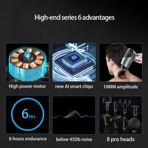 2025 Hot Sale Gym Fitness Körper Arm Faszien pistole Sport Vibration Deep Tissue Muskel massage pistole - Product Image 4