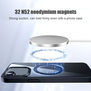 Chargeur sans fil rapide Qi2.2 25W officiel vérifié, avec logo personnalisé pour IPH 16/17 pour <span class=keywords><strong>Google</strong></span> Pixel - Product Image 6