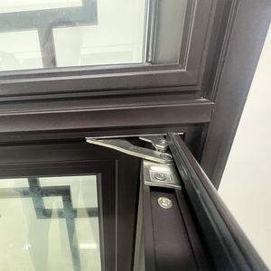 <span class=keywords><strong>Ventana</strong></span> de Villa de Apertura Exterior Fija de Estilo Chino Moderno, de Aleación de Aluminio Personalizada con Drenaje Expuesto, Estándar Canadiense 2026, Huasin OEM - Product Image 3