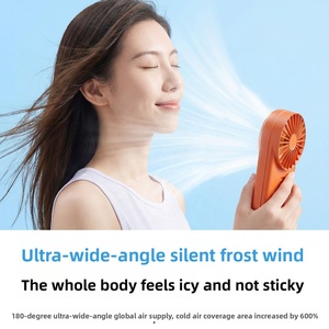 Nuevo Ventilador de Mano Pequeño, Portátil, Refrigeración al Aire Libre, Carga USB, Ventilador de Escritorio para Dormitorio, Motor Semiconductores sin Escobillas - Product Image 5