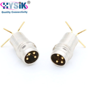 China Factory <strong>Supplier</strong> IP67 Waterproof M8 A Code Male Panel Connector 3 4 5 6 8 Pin Panel Mount <strong>PCB</strong> - Product Image 2