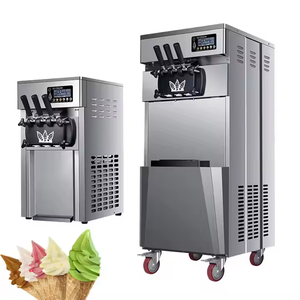 Máquina de helado suave de gran producción tipo piso 20-28-36-48L/H con certificado CE, la mejor máquina comercial de helado. - Product Image 2