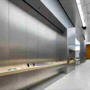 Panneau en nid d'abeille en <span class=keywords><strong>aluminium</strong></span> OEM & ODM, épaisseur personnalisée pour la décoration de bâtiments - Product Image 4