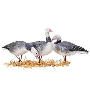 โมเดลเหยื่อล่อห่านหิมะป้องกันการปลอมแปลงด้วยรังสียูวี พร้อมขาปรับระดับได้ เหมาะสำหรับการล่าสัตว์กลางแจ้ง - Product Image 1