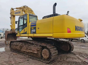 Excavatrice sur chenilles Komatsu PC500LC d'occasion, 50 tonnes, machine hydraulique de terrassement pour la construction et l'exploitation minière - Product Image 2