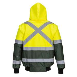PORTWEST-Veste jaune/vert haute visibilité C565YGRS X-EAN 5036108261345 HI-VIS WORKWEAR - Product Image 2