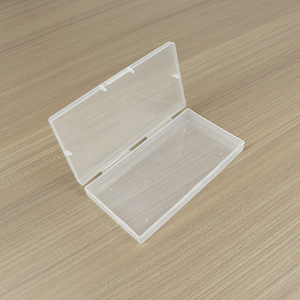 Transparent Plastic Storage <b>Box</b> 14.9x7.9x1.8cm PP Material Desktop Organizer For <b>Tools</b> And <b>Small</b> Parts - Product Image 3