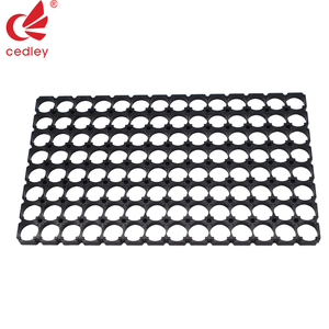 Soporte Vertical para Batería de Bicicleta Eléctrica de Litio Cedley Personalizado de 21.35/21.75 mm, Material ABS+PC, Soporte Fijo para Celdas con Espaciador, Color Negro - Product Image 1