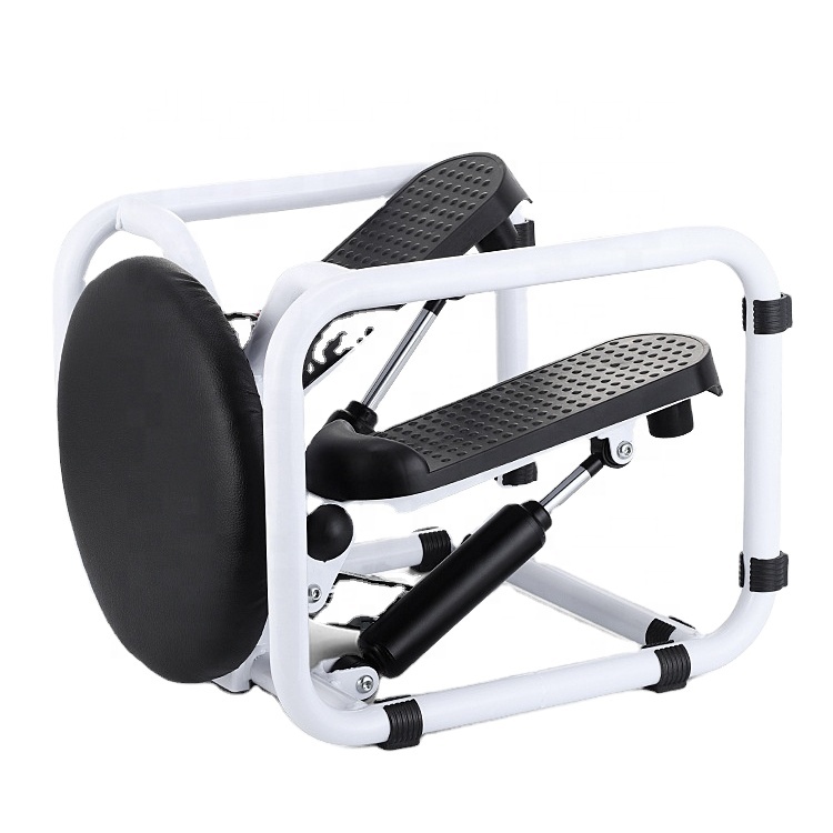 Многофункциональная портативная небольшая эллиптическая беговая дорожка с кулиской и напольным ковриком