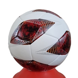 Ballon de football en gros d'usine, disponible en stock avec logo, ballon de football professionnel en PU thermocollé pour entraînement et match, personnalisable - Product Image 5