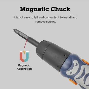 Tournevis électrique sans fil KCS12C 6V AA avec poignée <span class=keywords><strong>souple</strong></span> pour utilisation manuelle - Product Image 3