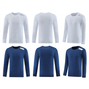 เสื้อออกกำลังกาย100% โพลีเอสเตอร์แห้งเร็วสำหรับผู้ชายเสื้อออกกำลังกายฟิตเนสยืดหยุ่นสูงสำหรับผู้ชาย - Product Image 5