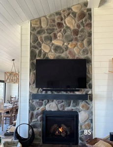 Casa de lujo decoración cultura piedra <span class=keywords><strong>chimenea</strong></span> envolvente nuevo diseño escultura - Product Image 2