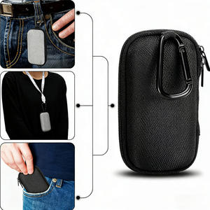 Großhandel Hartschalen-EVA-Etui für <span class=keywords><strong>Asthma</strong></span>-Inhalatoren, Maßgefertigtes Schutz-Reiseetui für Hörgeräte, Tragbarer Reißverschluss-Halter für Ohrhörer - Product Image 2