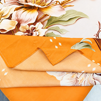 Ensemble de literie en microfibre super douce personnalisé, 8 pièces, taille king, imprimé, avec draps à poches profondes et rideaux assortis, style américain