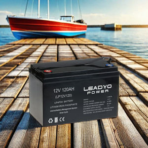 12V 60Ah batteria impermeabile al litio Fish Finder batteria 12.8V 100Ah 120Ah LiFePO4 per la pesca sul ghiaccio barca e Kayak - Product Image 3