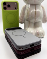 Étui de téléphone hybride personnalisé en TPU+PC mat compatible avec les modèles 17 Pro et 17 Pro Max