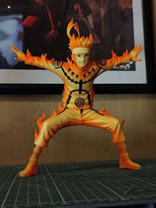 Statua Collezionabile in PVC <span class=keywords><strong>di</strong></span> Uzumaki Chakra da <span class=keywords><strong>Shippuden</strong></span>, dal Popolare Anime Ninja, con Confezione Originale per i Fan - Product Image 2
