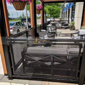 ANN6849 High End Modern Stainless Steel Coated <b>Decorative</b> <b>Screen</b> Partition Custom Logos Symbols Artistic Pattern - Product Image 5