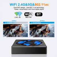 Nueva generación versión Global x98 MINI TV BOX caja de la TV Android 11,0 OS 4K HD Set Top Box Wifi Dual S905W2 GPU X98
