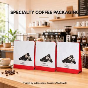 Bolsas <span class=keywords><strong>de</strong></span> <span class=keywords><strong>café</strong></span> con válvula, tipo stand-up, <span class=keywords><strong>de</strong></span> fondo plano, <span class=keywords><strong>de</strong></span> papel <span class=keywords><strong>de</strong></span> aluminio, resellables con cremallera, con bolsillo para tarjetas, para granos <span class=keywords><strong>de</strong></span> <span class=keywords><strong>café</strong></span>, logotipo personalizado, a granel - Product Image 3