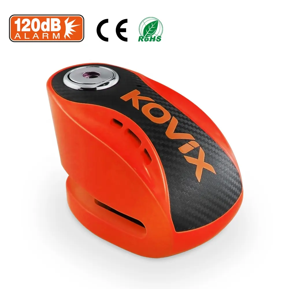 OEM yeni modeller motosiklet disk fren kilidi pas önleyici elektrikli Scooter motosiklet kilidi Alarm Anti hırsızlık