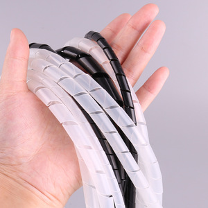 Funda Espiral para Cables de 6 mm, Material PP, Aislamiento y Protección para la Gestión de Cables - Product Image 3