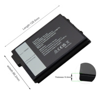 Batterie d'ordinateur portable 7WNW1 pour Dell Latitude 7424 5424 5420 Série robuste Extreme Notebook P85G P86G DMF8C 0DMF8C 11.4V 51Wh