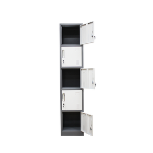 Casiers de rangement en acier pour école de gymnastique à 5 portes en métal Armario Metal Wardrobe Associate Locker - Product Image 3