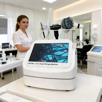 Nouvel appareil de massage et analyseur de cuir chevelu 5-en-1 haute fréquence pour soins capillaires