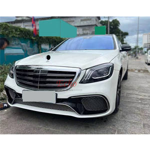 ชุดแต่ง S65 Facelift สำหรับ <span class=keywords><strong>W221</strong></span> <span class=keywords><strong>S350</strong></span> S400 ชุดแต่งรอบคันสำหรับ S-class ปี 2006-2012 อัพเกรดเป็นรุ่นปี 2020 ชุดแต่งกันชนหน้า <span class=keywords><strong>S350</strong></span> รุ่นปรับโฉม - Product Image 2