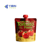 Yibin Emballage Liquide Poche Jus Réutilisable Stand Up Bag Shampooing Recharge Sous-emballage Boisson Poche Avec Bec