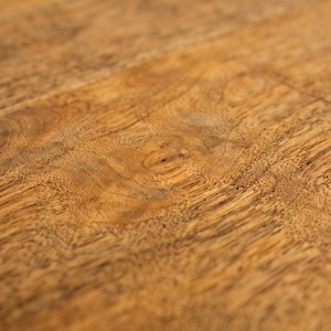 Mesa de Comedor Rectangular de Madera Maciza con Patas de Metal, Diseño Moderno, para 10+ Personas, Muebles de Comedor con Acabado Rústico de Madera - Product Image 2