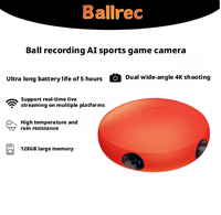 AI 4K suivi de mouvement double 180 grand angle IPX4 étanche caméra de sport de but de Football personnalisée pour Club de Football