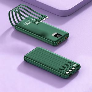 Banco de Energía Portátil de 10W, 10000MAH/20000MAH, con Cables Integrados, Pantalla LED Digital y Puertos USB Duales - Product Image 6