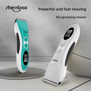 Cortadora de Pelo Profesional para Mascotas Shernbao <span class=keywords><strong>CAC</strong></span>-878 Cool Z, Recortadora Inalámbrica para <span class=keywords><strong>Perros</strong></span> con Pantalla LCD, Precisión de Grado Veterinario - Product Image 5