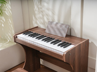 High Quality Children Wooden Cute Toy Piano 37 Keys Digital Toy Keyboard With Chair As Gift