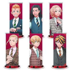 Japón Anime Tokyo Revengers acrílico soporte Modelo figura Cosplay placa titular Topper cumpleaños Fans Navidad escritorio decoración placa regalo - Product Image 3