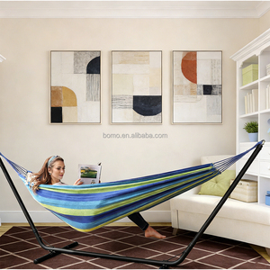 <span class=keywords><strong>Hamac</strong></span> double en coton moderne Zoshine avec sac de transport, utilisation intérieure et extérieure, <span class=keywords><strong>hamac</strong></span> de loisirs, montage facile - Product Image 3