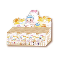 Figurines d'anime en PVC Babythree Pufufu Lapin Enfantin Voiture Mignonne Boîte Mystère pour Ornement de Bureau et Cadeau