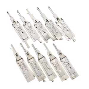 Herramienta de Cerrajería para Cerraduras Universales, 2 en 1, Ganzúa y Decodificador Lishi Major Speciality Blanco SS01 SS02 SC4 SC1 KW1 - Product Image 1