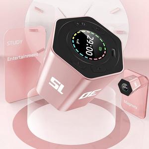 Minuteur numérique intelligent à capteur de gravité, cube magnétique silencieux, compte à rebours de cuisine, rappel pour la beauté, le sport et l'apprentissage - Product Image 4
