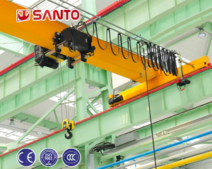 Grúa Eléctrica Monoviga de 3, 5, 10 y 20 Toneladas, Grúas <span class=keywords><strong>Puente</strong></span> de Viaje Superior EOT en Venta - Product Image 5