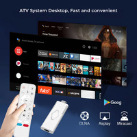 Nouveauté, boîte intelligente Android 14 avec processeur quadricœur, 2 Go de RAM, 16 Go de ROM, Wifi6 2,4G 5G, 4K, clé TV