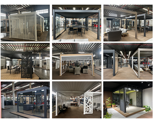 Ngoài trời pergola 4x6 nhôm bioclimatic pergola tán & gazebo & pergola - Product Image 6