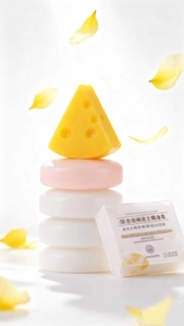 Savon à base de glycérine naturel au lait de chèvre et au beurre de karité biologique pour <span class=keywords><strong>la</strong></span> fabrication de savon à faire fondre et à couler en vrac - Product Image 4